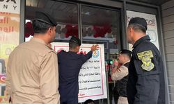 Kerkük'te yangına karşı risk oluşturdukları gerekçesiyle 80'in üzerinde işyeri kapatıldı
