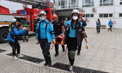 Kırklareli'nde deprem senaryolu afet sağlık tatbikatı gerçekleştirildi