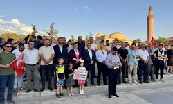 Kırşehir'den Filistin'e ve Küresel Sumud Filosu'na destek