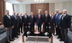 KKTC Cumhurbaşkanı Tatar, BBP Genel Başkanı Destici'yi kabul etti