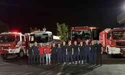 Kocaeli Büyükşehir Belediyesinden Karabük'teki orman yangınını söndürme çalışmalarına destek