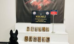 Kocaeli'de yolcu otobüsünün bagajında 6 kilo 765 gram eroin ele geçirildi