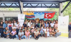 Kolombiya'da barış imzacısı ailelerin çocuklarına TİKA'dan eğitim merkezi desteği