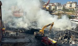 Konya'da silah fabrikasında çıkan yangın kontrol altına alındı