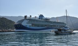 'Marella Discovery 2' kruvaziyeri Marmaris'e 1855 turist getirdi