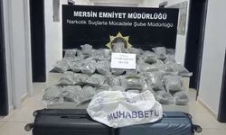 Mersin'de yolcu minibüsünde 35 kilogram uyuşturucu ele geçirildi