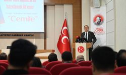 MHP'de ortak Türk alfabesi ile hazırlanan Cengiz Aytmatov'un eseri 'Cemile'nin tanıtımı yapıldı