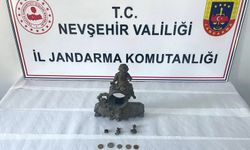 Nevşehir'de tarihi eser kaçakçılığı operasyonunda 1 şüpheli yakalandı