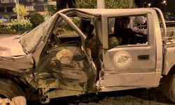 Osmaniye'de cip ile kamyonetin çarpıştığı kazada 4 kişi yaralandı