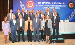 Öz Finans İş Sendikası İstanbul Avrupa Bölge Başkanlığına Mümin Evren yeniden seçildi