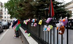 Rusya'da Filistin halkına destek amacıyla etkinlik yapıldı