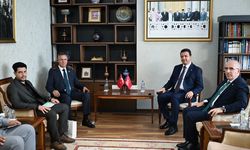 Saadet Partisi Genel Başkanı Arıkan, Filistin'in Ankara Büyükelçisi Mustafa ile görüştü