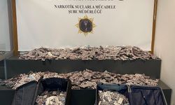 Samsun otogarında valizlerinde 56 bine yakın uyuşturucu hap bulunan zanlı gözaltına alındı