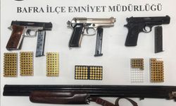 Samsun'da silah kaçakçılığı operasyonunda 4 zanlı yakalandı