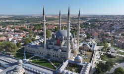 Selimiye Camisi'ndeki restorasyon çalışmaları tamamlanmak üzere