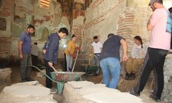 Sinop'ta tarihi kilise geçmişin izlerini duvarlarındaki resimlerle bugüne taşıyor