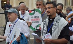 'Soykırıma Karşı Rahipler' grubu, Gazze için Roma'da bir araya geldi
