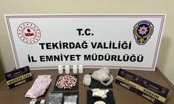 Tekirdağ'da uyuşturucu operasyonlarında yakalanan 10 şüpheli tutuklandı