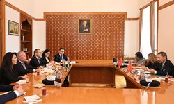 TİHEK Başkanı Altun, Azerbaycan Anayasa Mahkemesi Başkanı Abdullayev ile görüştü