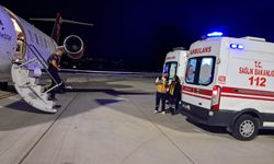 Tokat'ta ambulans uçak 4,5 aylık bebek için havalandı