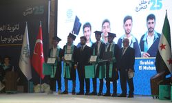 Türkiye Maarif Vakfı, Suriye'deki öğrencilerine mezuniyet programı düzenledi