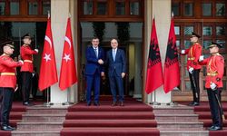 Cumhurbaşkanı Yardımcısı Yılmaz, Arnavutluk Cumhurbaşkanı Begaj tarafından kabul edildi