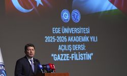 Adalet Bakanı Tunç, Ege Üniversitesi Akademik Yıl Açılış Töreni'nde konuştu: