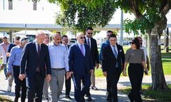 Adana Valisi Köşger, Lezzet Festivali'nin düzenleneceği alandaki hazırlıkları inceledi