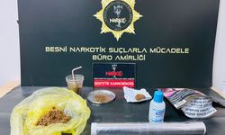 Adıyaman'da uyuşturucu operasyonunda 3 şüpheli tutuklandı