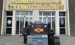 Ağrı'da 10 bin paket gümrük kaçağı sigara ele geçirildi, 2 şüpheli tutuklandı