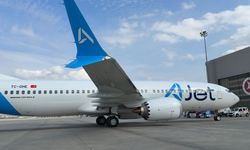 AJet'in Boeing 737-8 MAX tipi fabrika çıkışlı 5. uçağı İstanbul'a geldi