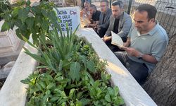 Anadolu Ajansı muhabiri Yasin Dikme vefatının 2. yılında mezarı başında anıldı