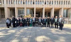 Ankara'da hukukçular Gazze için basın açıklaması yaptı