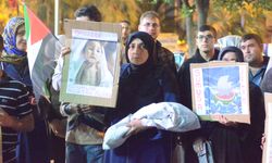 Aydın'da İsrail'in Küresel Sumud Filosu'na saldırılarına tepki gösterildi
