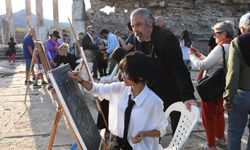 Aydın'da Magnesia Antik Kenti'nde sanat etkinlikleri yapıldı