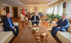 Bakan Ersoy, RTÜK Başkanı Daniş ve Türk Telekom CEO'su Şahin'i kabul etti: