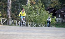 Bisiklet tutkunları Karabük'te sonbaharın renkleri arasında pedal çevirecek