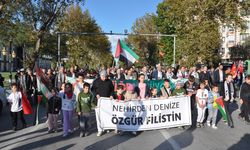 Bursa ve Kütahya'da İsrail'in Küresel Sumud Filosu'na saldırıları protesto edildi