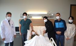 Bursa'da 9 yaşındaki çocuk babasından yapılan böbrek nakliyle yaşama tutundu