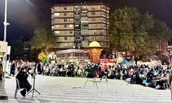 Bursa'da İsrail'in Küresel Sumud Filosu'na saldırıları protesto edildi
