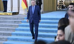 Cumhurbaşkanı Erdoğan, Almanya Başbakanı Merz'i resmi törenle karşıladı