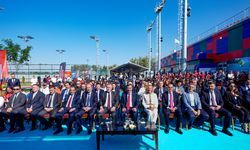 Cumhurbaşkanı Yardımcısı Yılmaz, 'Cumhurbaşkanlığı Kupası Tenis Turnuvası'nın açılışında konuştu: