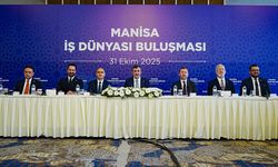 Cumhurbaşkanı Yardımcısı Yılmaz, Manisa'da iş dünyası temsilcileriyle buluştu: