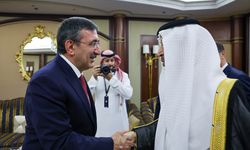 Cumhurbaşkanı Yardımcısı Yılmaz, Suudi Arabistan Yatırım Bakanı Falih'i kabul etti