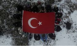 Cumhuriyet Bayramı kutlamaları kapsamında Ilgaz Dağı tırmanışı yapıldı
