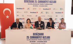 DenizBank Cumhuriyet Kızları Uluslararası Tenis Turnuvası'nın basın toplantısı yapıldı