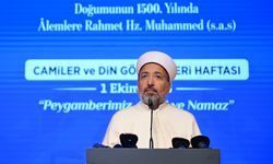 Diyanet İşleri Başkanı Arpaguş, Camiler ve Din Görevlileri Haftası açılış programında konuştu: