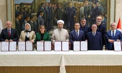 Diyanet İşleri Başkanı Arpaguş, Gaziantep'te Kur'an Eğitim Merkezi ve Cami Yapım Protokolü İmza Töreni'ne katıldı: