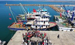 Edirne'de Küresel Sumud Filosu'nu 'selamlama' etkinliği düzenlendi