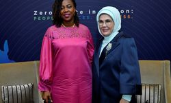 Emine Erdoğan, Sierra Leone Cumhurbaşkanı'nın eşi Fatima Maada Bio ile görüştü